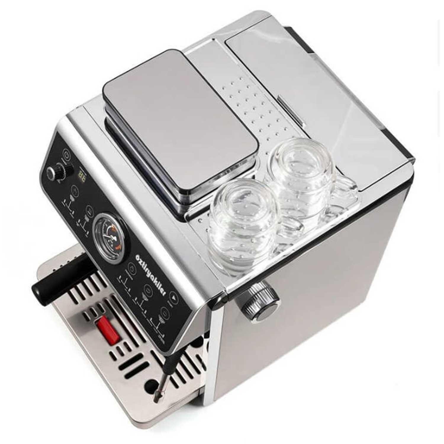 Öztiryakiler Mini Barista Espresso Kahve Makinesi, Öğütücülü, Tek Gruplu, Öztiryakiler, Kahve Makineleri