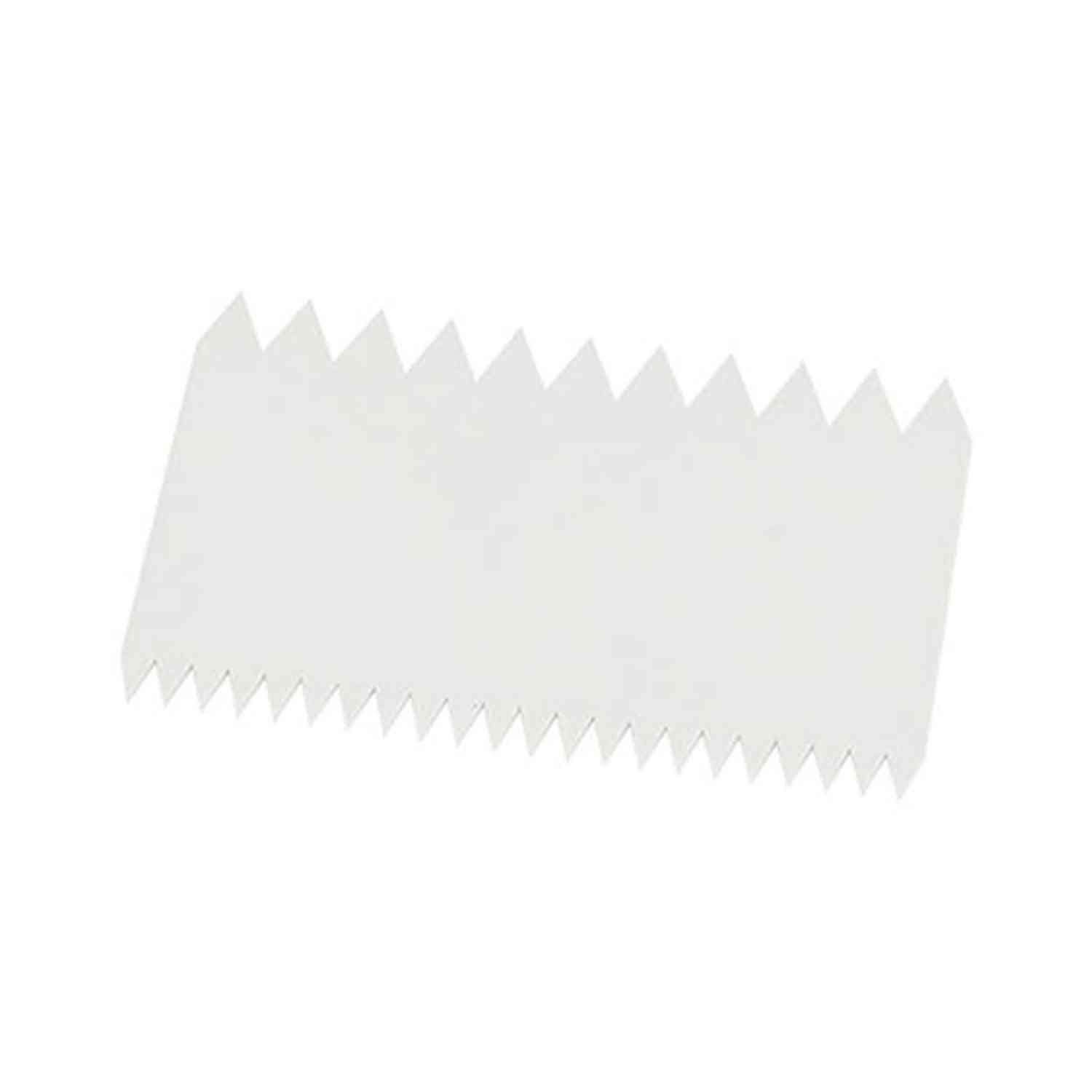 Pasta Sıvama Tarağı, Plastik 75x110 mm, İles, Plastik Kazıyıcı