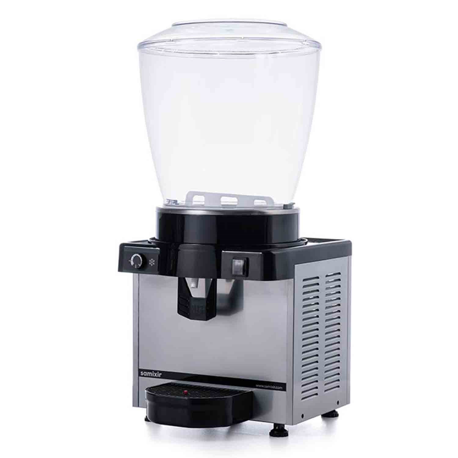 Samixir 22 Litre Karıştırıcılı Analog Soğuk İçecek Dispenseri İnox, Samixir, Şerbetlik ve Ayran Makineleri