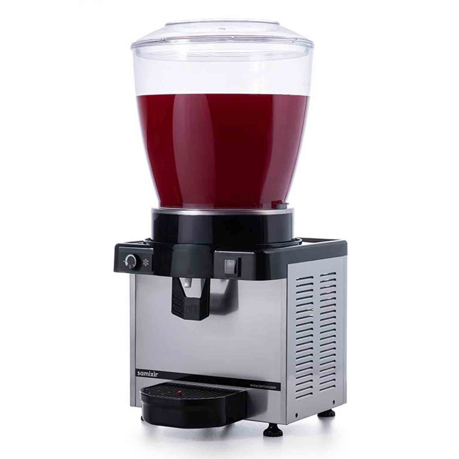 Samixir 22 Litre Karıştırıcılı Analog Soğuk İçecek Dispenseri İnox, Samixir, Şerbetlik ve Ayran Makineleri