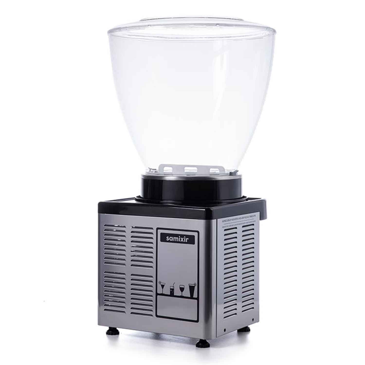 Samixir 40 Litre Karıştırıcılı Dijital Soğuk İçecek Dispenseri İnox, Samixir, Şerbetlik ve Ayran Makineleri