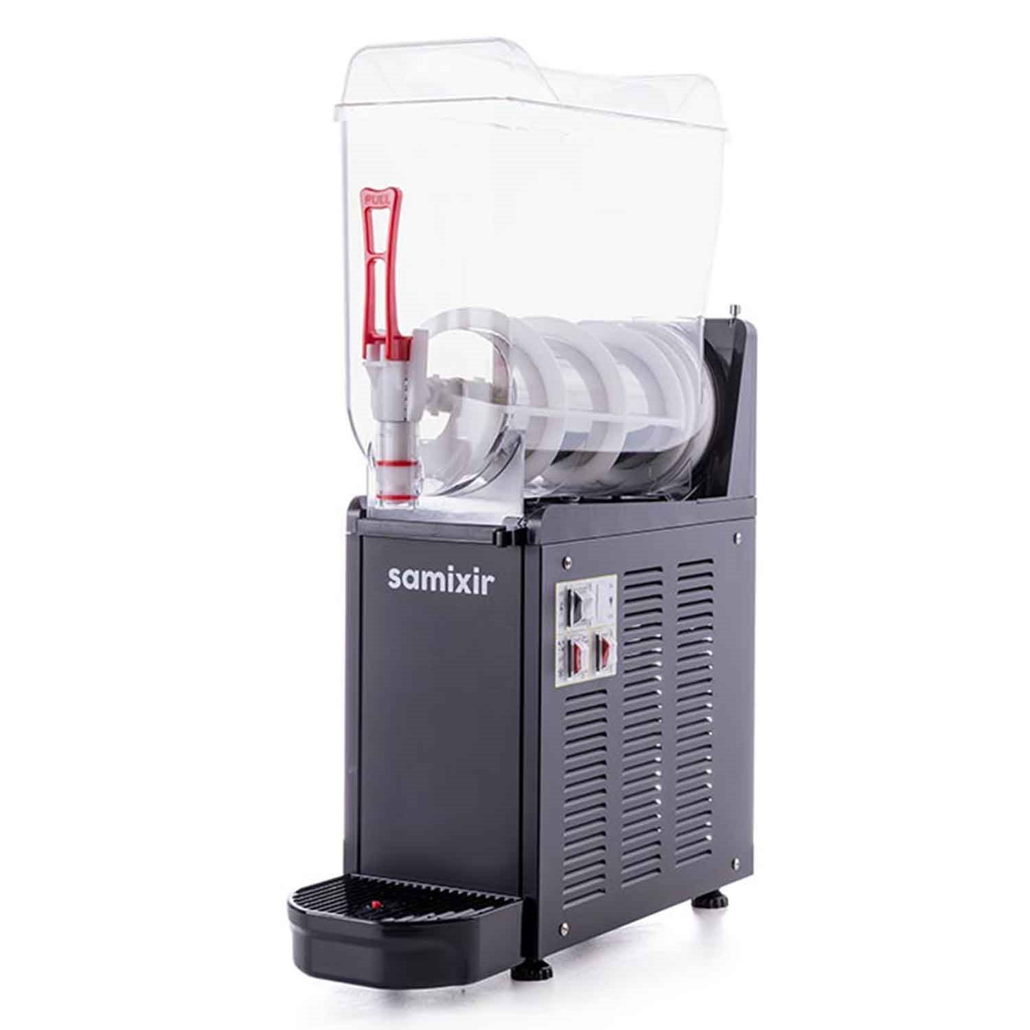 Samixir Ice Slush Mono Buzlu İçecek Granita Makinesi 12 Litre Siyah, Samixir, Slash Karlı İçecek Makineleri