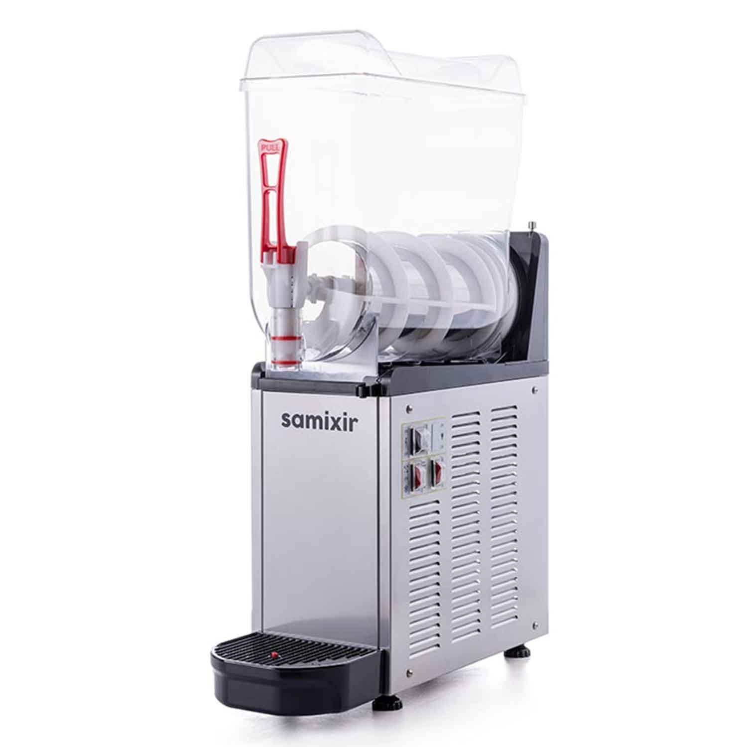 Samixir Ice Slush Mono Buzlu İçecek Granita Makinesi 12 Litre İnox, Samixir, Slash Karlı İçecek Makineleri