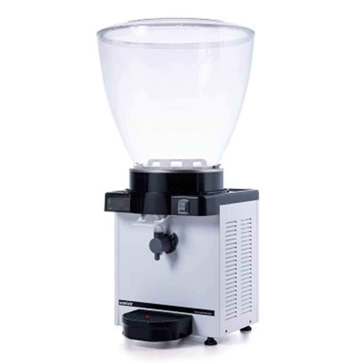 Samixir KAM40 Köpüklü Ayran Dispenseri, 40 L, Dijital, Panaromik, Beyaz, Samixir, Şerbetlik ve Ayran Makineleri