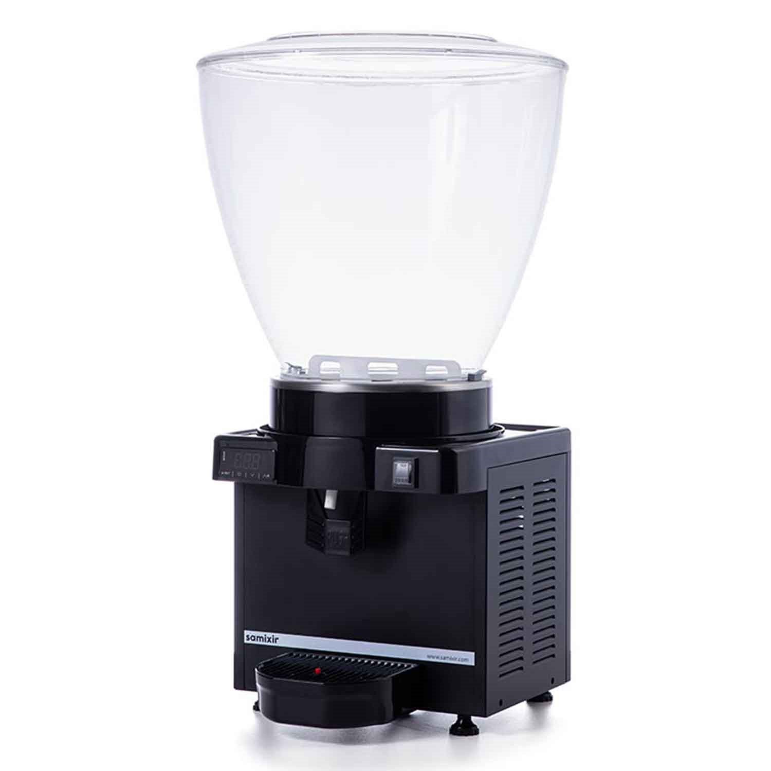 Samixir M40 Soğuk İçecek Dispenseri, 40 Litre, Dijital, Panaromik, Siyah, Samixir, Şerbetlik ve Ayran Makineleri