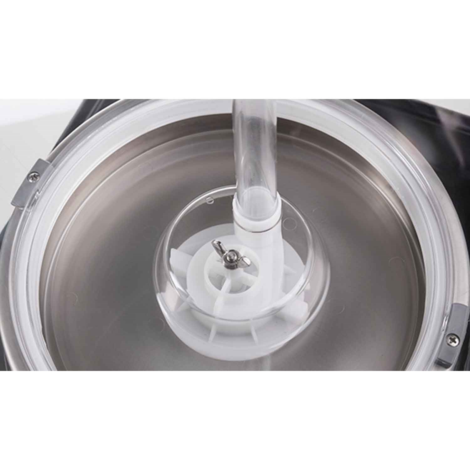 Samixir Panoromik Karıştırıcılı Soğuk İçecek Dispenseri, 10 Litre Siyah, Samixir, Şerbetlik ve Ayran Makineleri