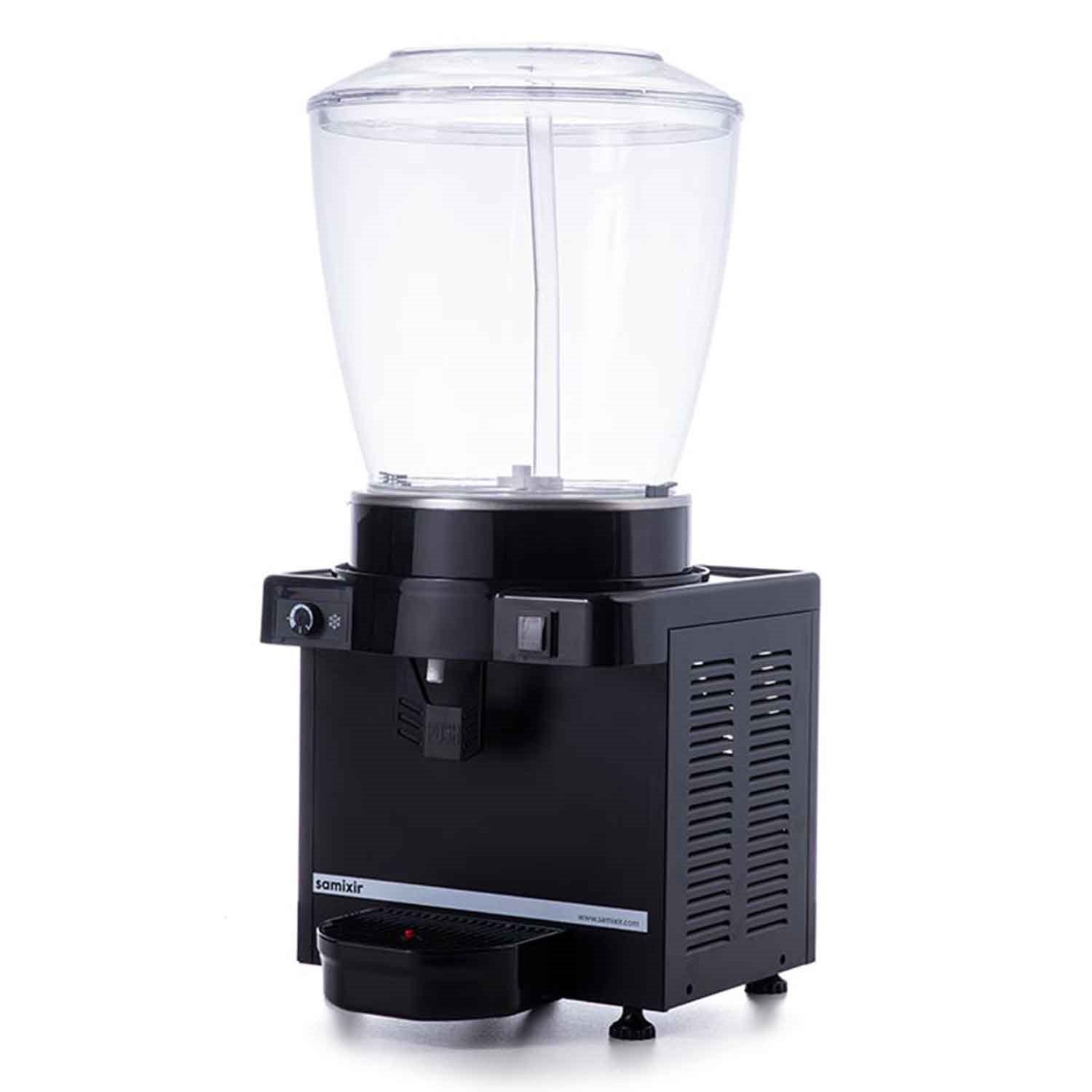 Samixir S22 Soğuk İçecek Dispenseri, Fıskıyeli, 22 L, Analog, Panaromik, Siyah, Samixir, Şerbetlik ve Ayran Makineleri