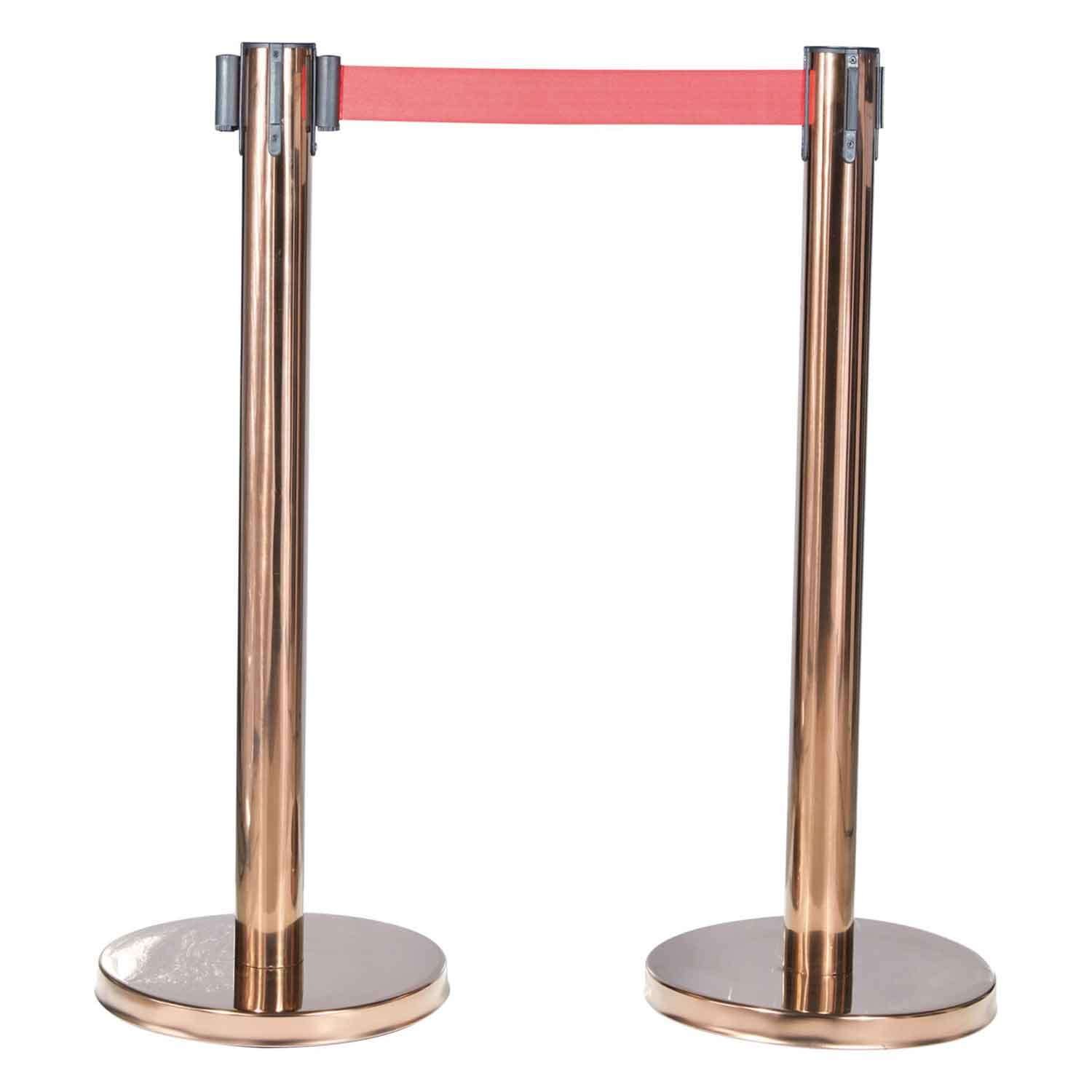 Şerit Yönlendirme Bariyeri, Çelik Bakır 2 Metre, Groovy, Şerit Bariyer, Ayaklı Yönlendirme Bariyeri