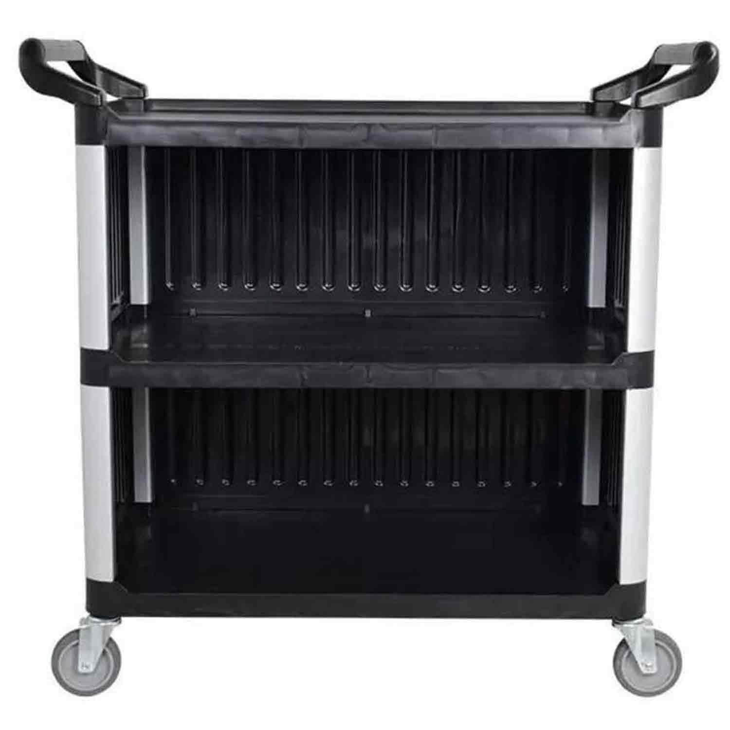 Servis Arabası, Plastik Etrafı Kapalı, Siyah, EPİNOX, Servis Arabaları