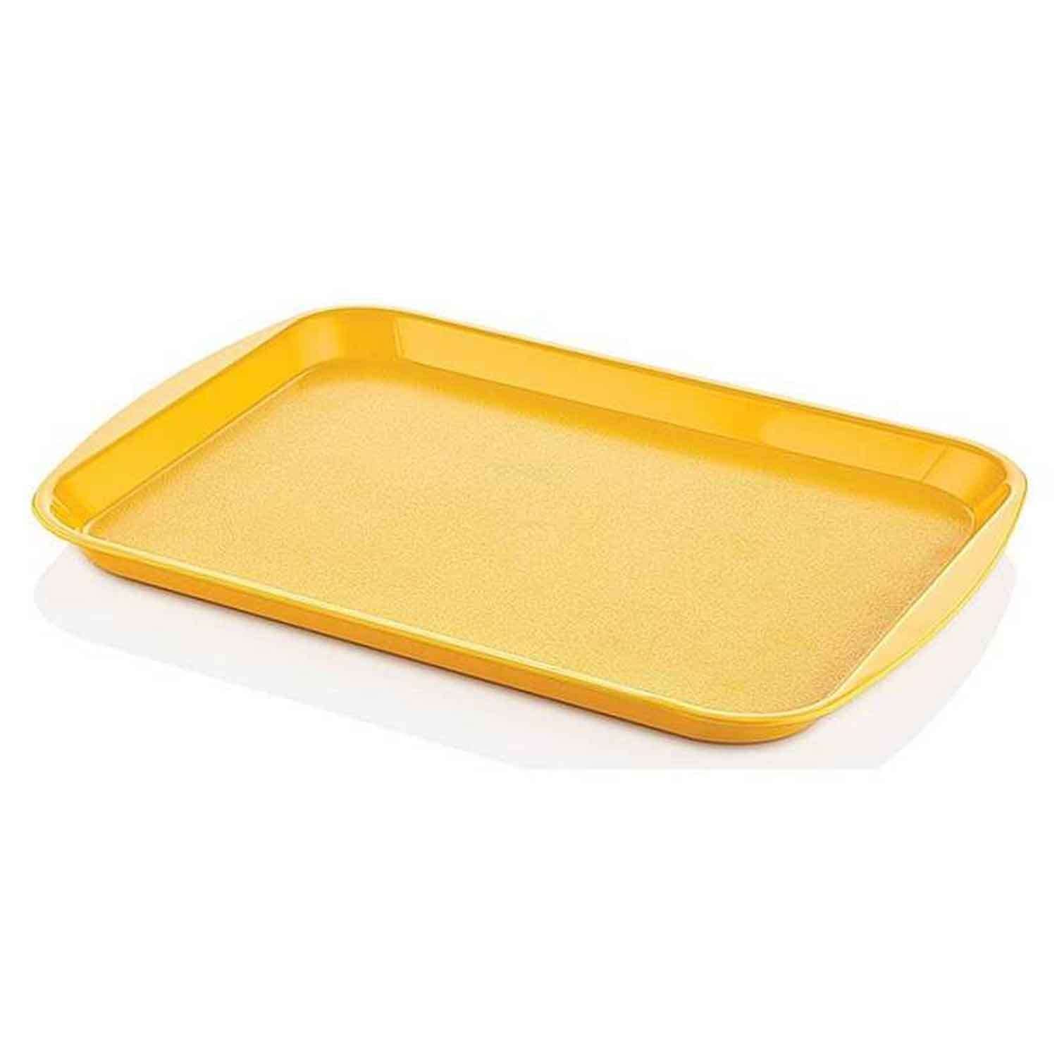 Servis Tepsisi, Abs Plastik, Sarı 27X36 Cm, EPİNOX, Abs Plastik Servis Tepsileri