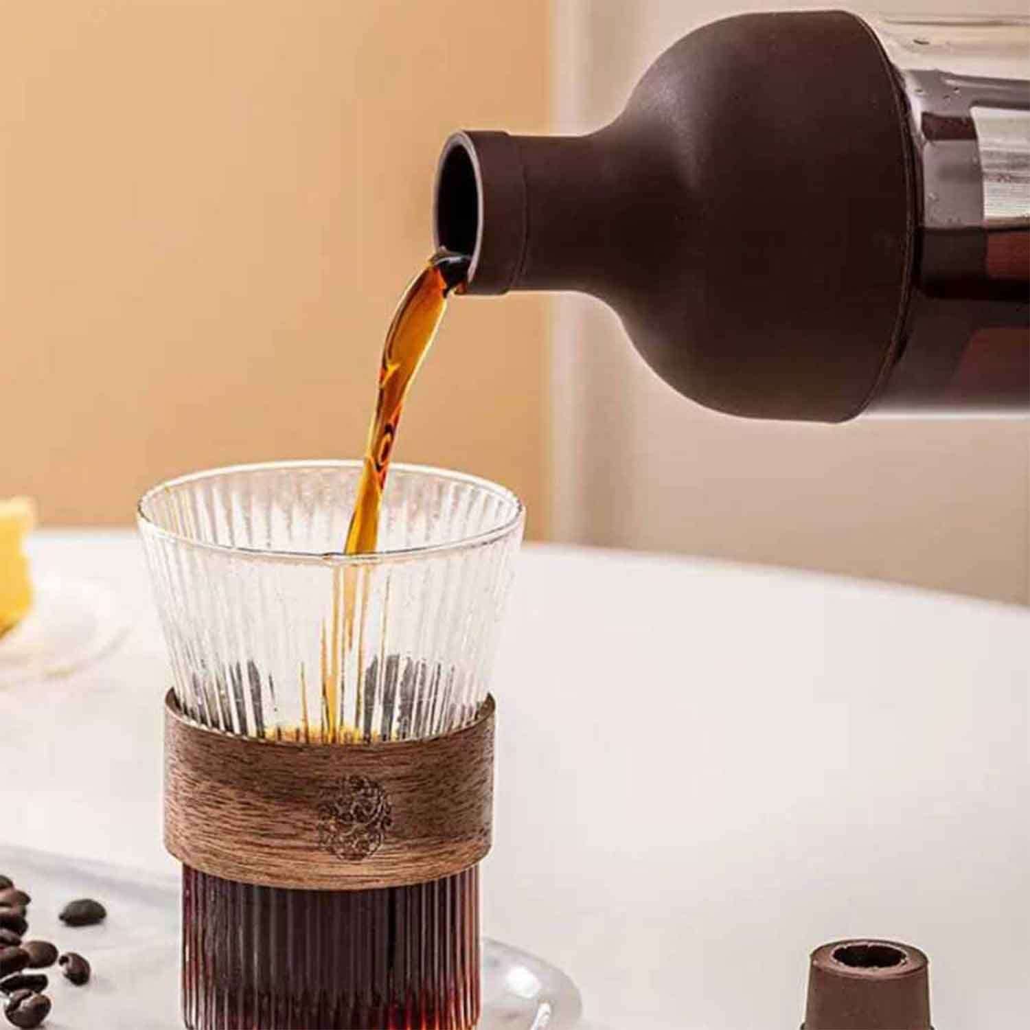 Soğuk Demleme Cam Şişe Mocca, EPİNOX, Kahve Demleme Ekipmanları