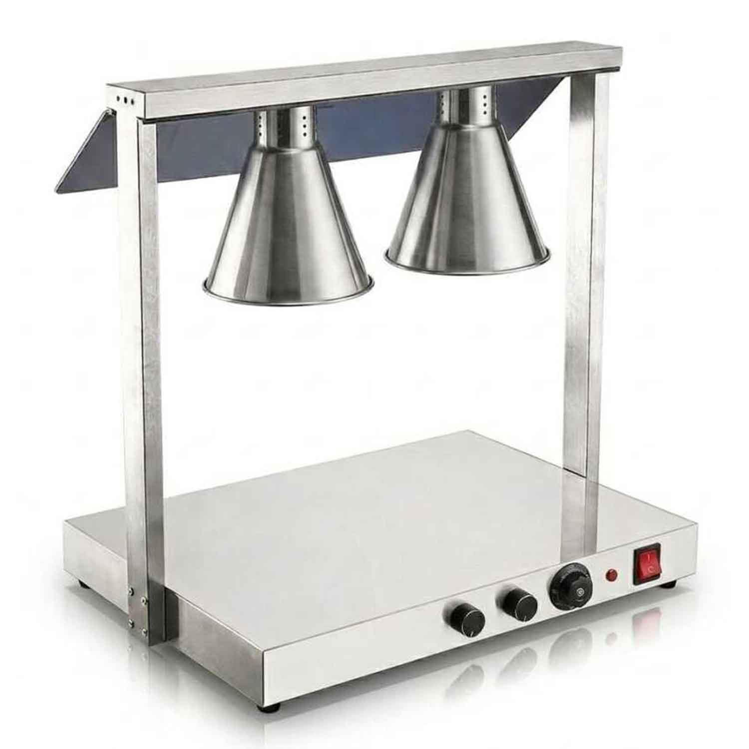 Standlı Set Üstü Sıcak Servis Ünitesi 1000W, Çift Isıtma, EPİNOX, Isıtıcı Lambalar