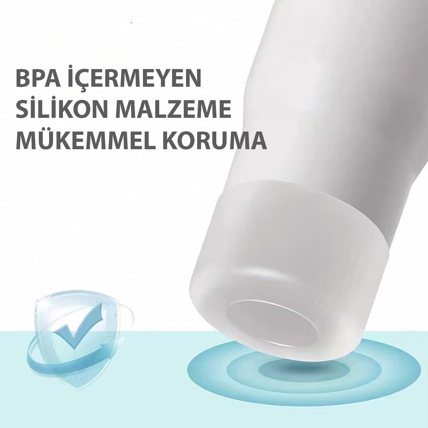 Trailx Quencher & Iceflow Kaymaz Silikon Termos Taban Koruyucu, Buzbeyazı, TRAİLX, Termoslar