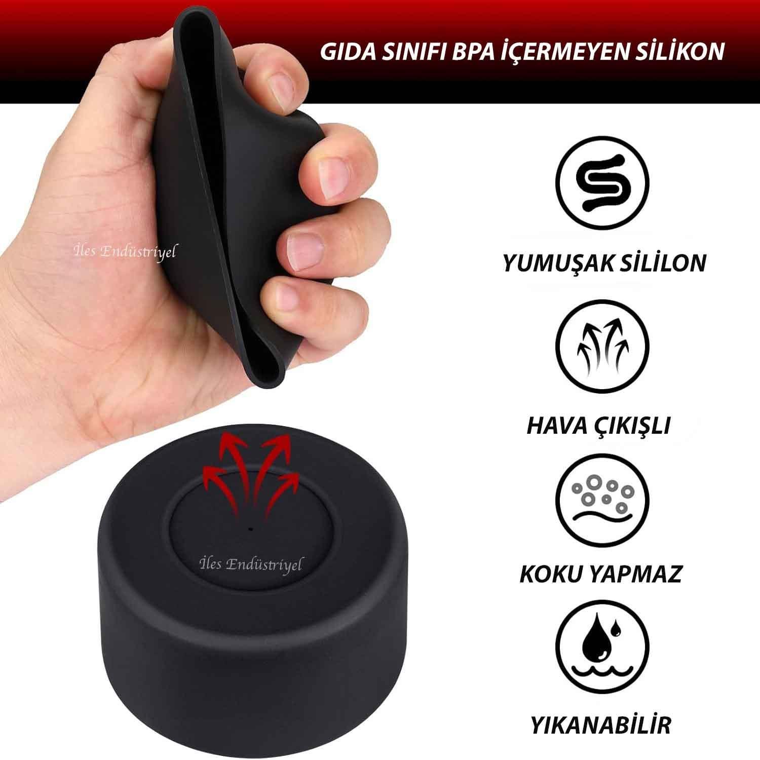 Trailx Stanley Quencher & Iceflow Kaymaz Silikon Taban Koruyucu, Siyah, TRAİLX, Termoslar