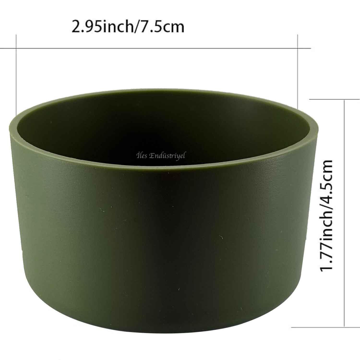 Trailx Stanley Quencher & Iceflow Kaymaz Silikon Taban Koruyucu, Haki, TRAİLX, Termoslar