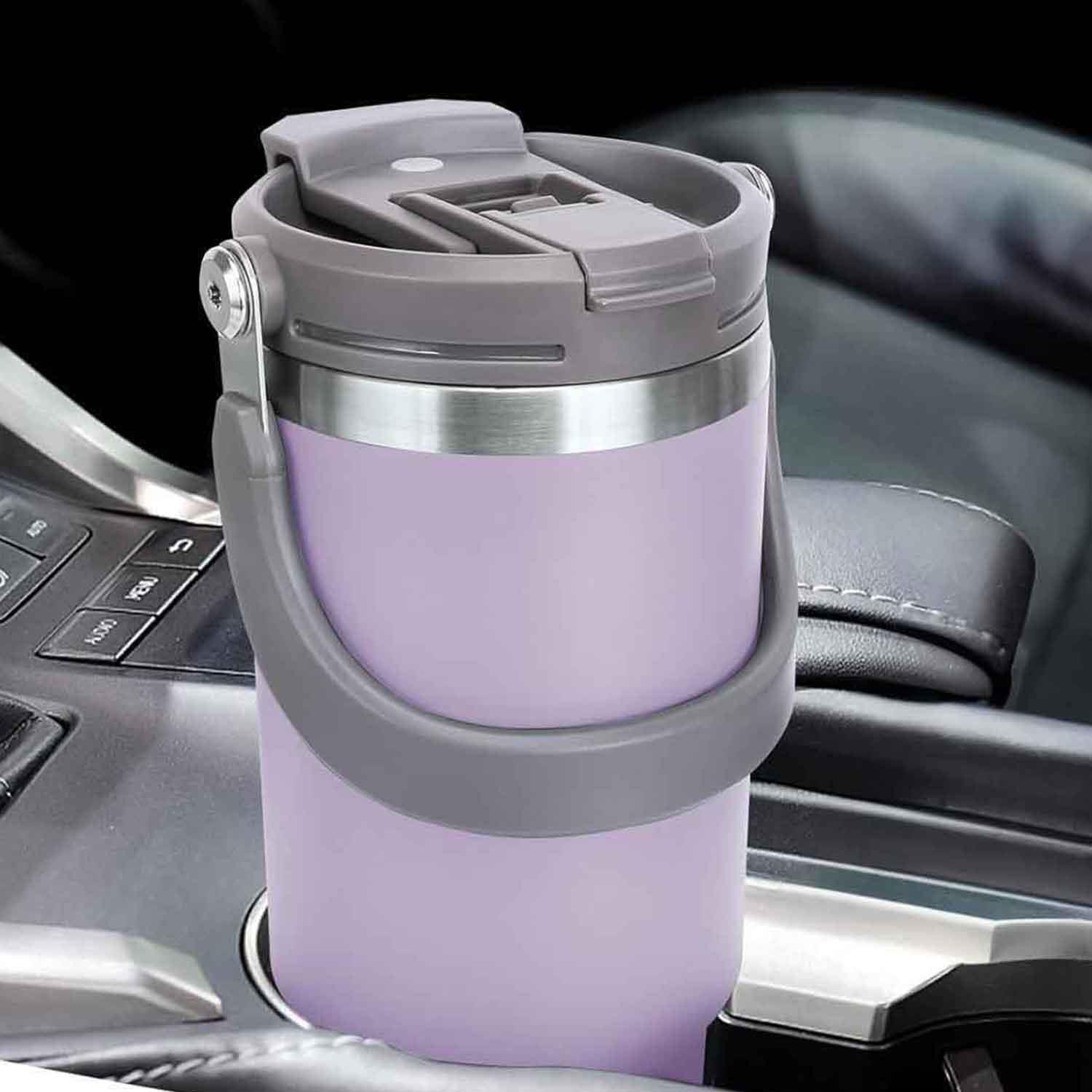 Trailx Vakumlu Termos, Paslanmaz Çelik 30 Oz/887 ml, Lila, TRAİLX, Termoslar