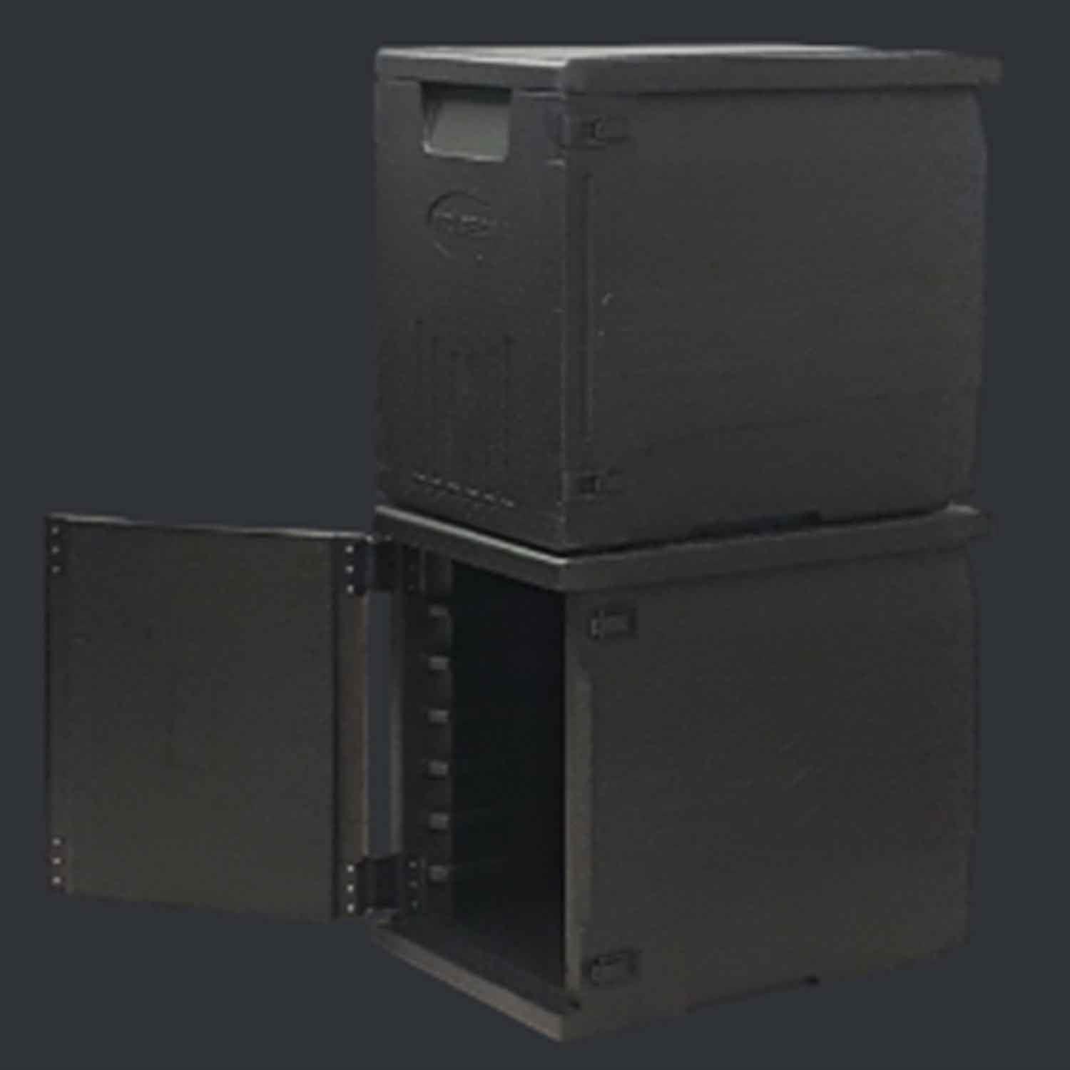 Tribeca Thermo Box, EPP 40x60 Cm, Önden Yüklemeli, 126 L, Siyah, Tribeca, Termobox - Termotrans