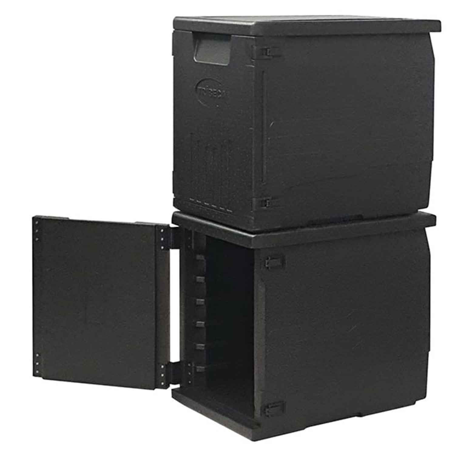 Tribeca Thermo Box, EPP 40x60 Cm, Önden Yüklemeli, 126 L, Siyah, Tribeca, Termobox - Termotrans