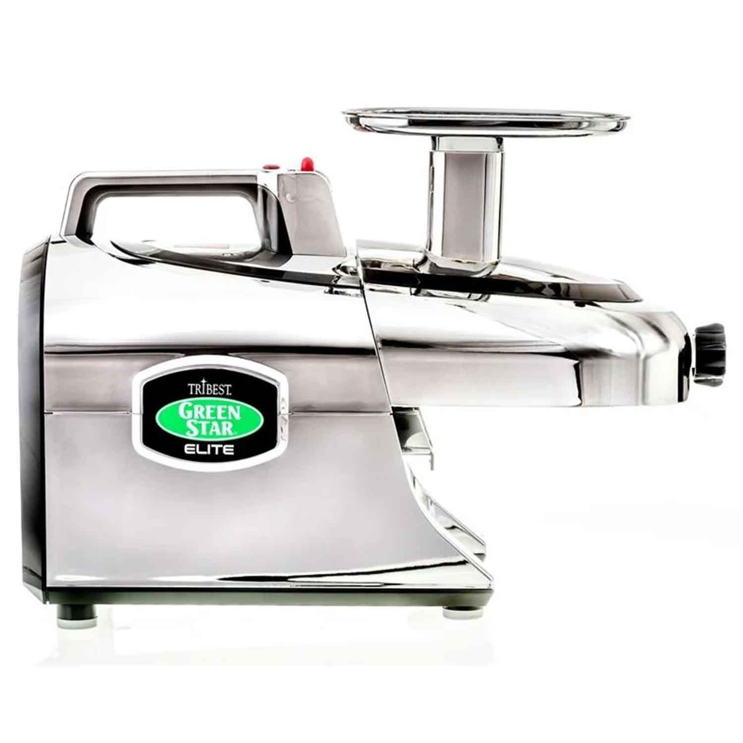 Tribest Greenstar Elite Soğuk Sıkım Meyve ve Sebze Sıkacağı, Krom, Tribest, Sebze ve Meyve Sıkacakları