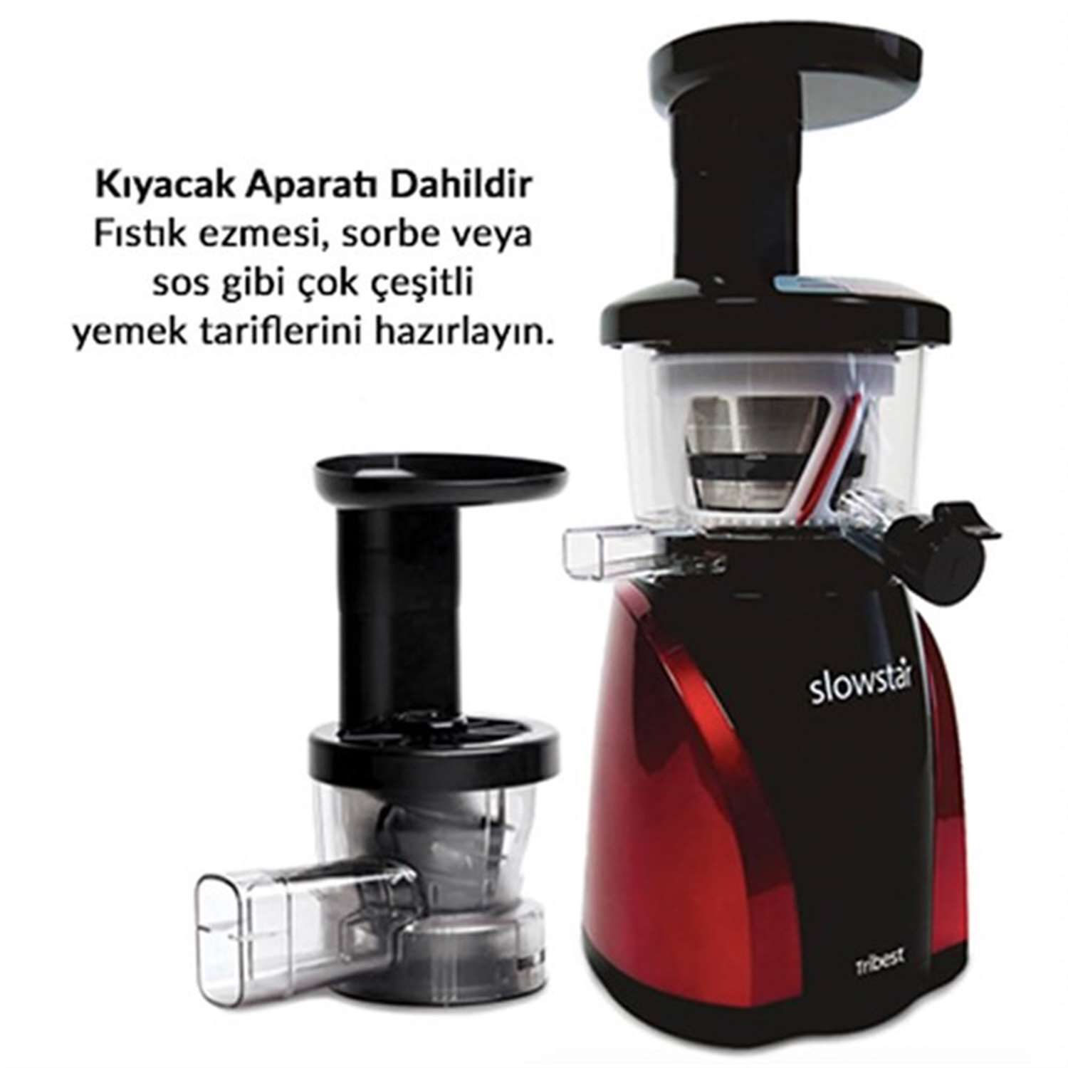 Tribest Slowstar Soğuk Sıkım Meyve Ve Sebze  Sıkacağı