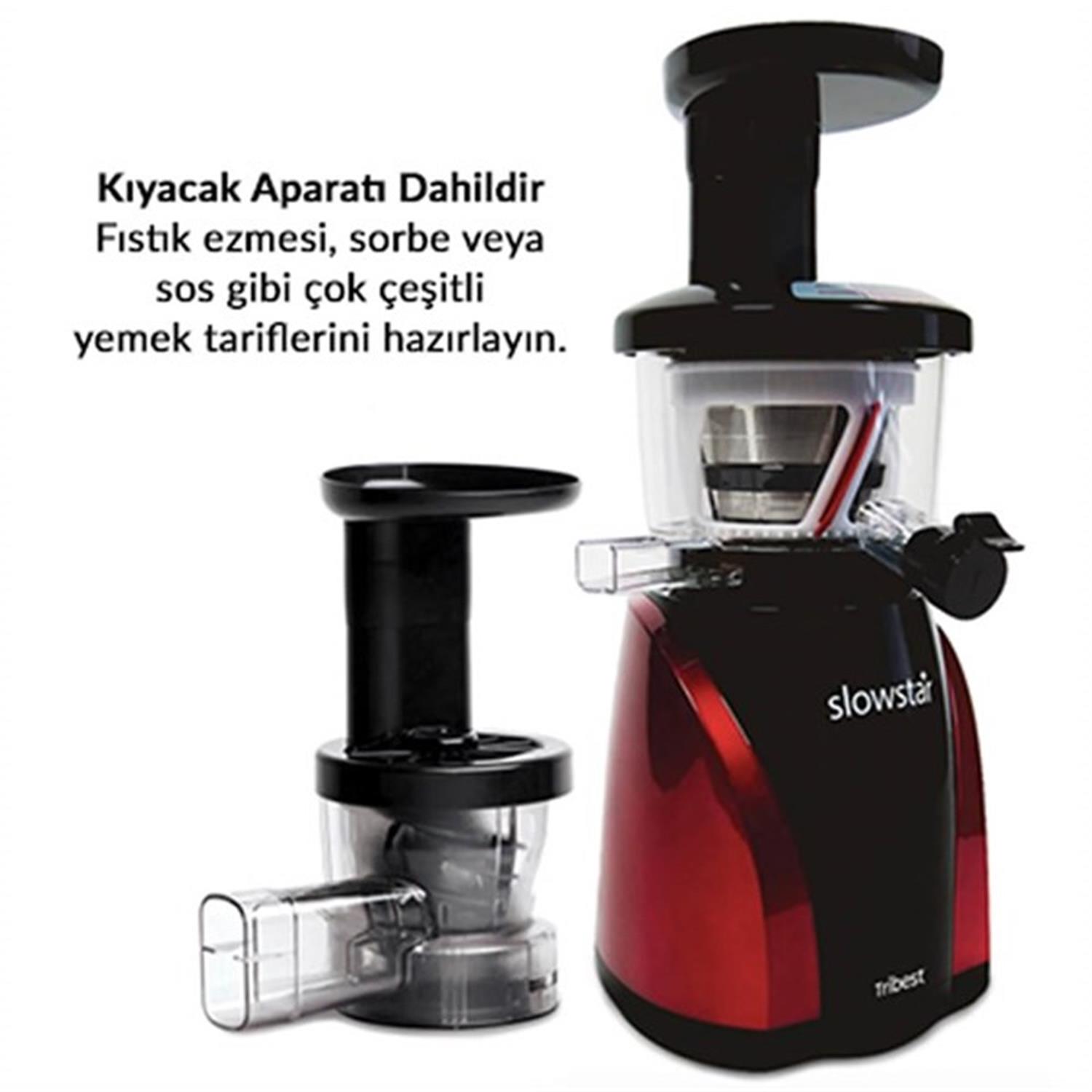 Tribest Slowstar Soğuk Sıkım Meyve Ve Sebze  Sıkacağı