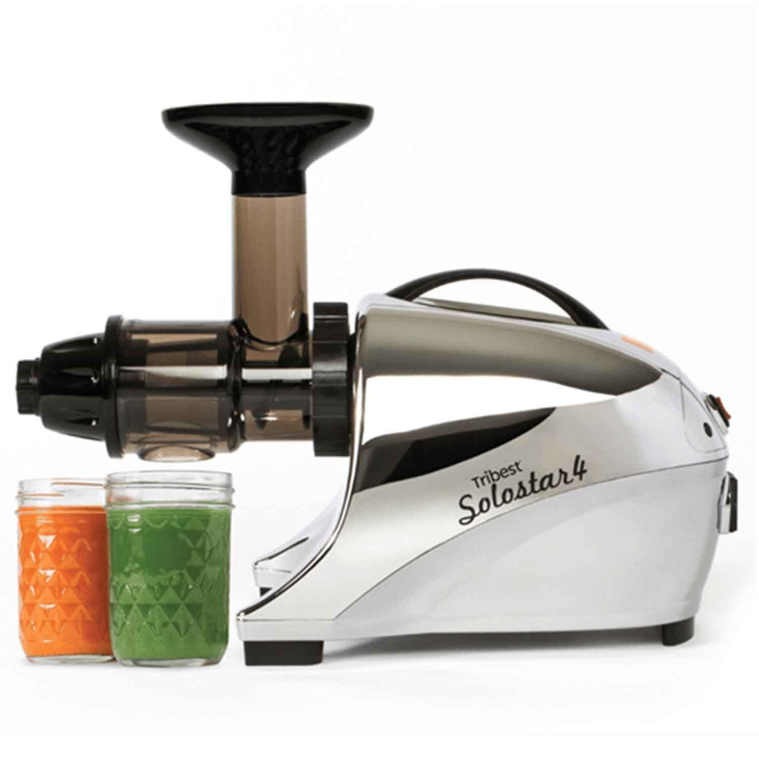 Tribest Solostar 4 Soğuk Sıkım Meyve ve Sebze Sıkacağı, Krom, Tribest, Sebze ve Meyve Sıkacakları