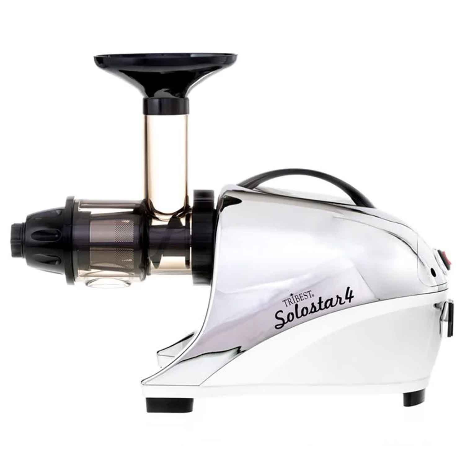 Tribest Solostar 4 Soğuk Sıkım Meyve ve Sebze Sıkacağı, Krom, Tribest, Sebze ve Meyve Sıkacakları