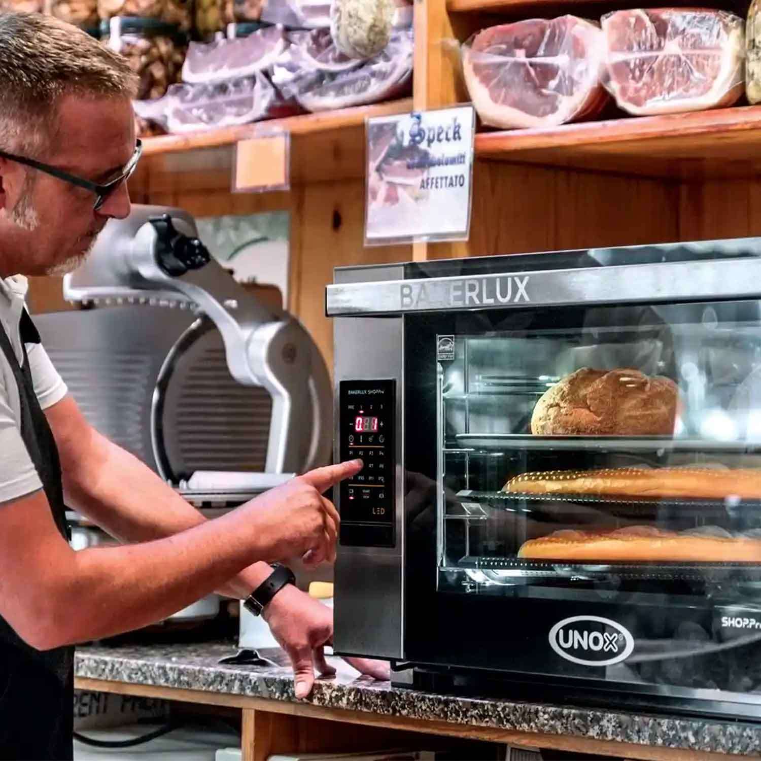 Unox Bakerlux Shop.Pro Led Arianna Fırın, 4 Tepsi Kapasiteli, Elektrikli, Unox, Unox Fırınlar