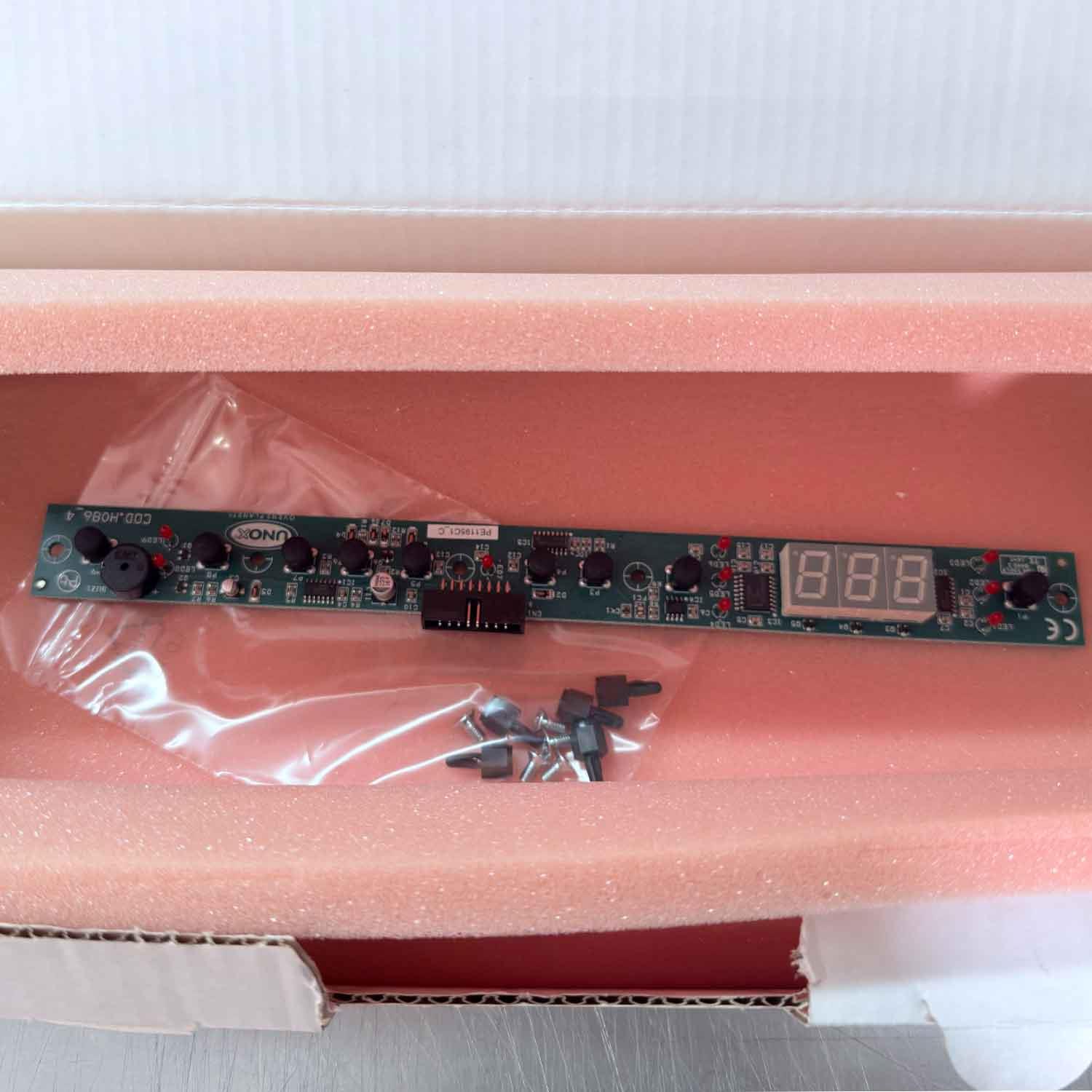 Unox Rosella Fırın Tuş Takımı Ön Panel Kartı, Unox, Unox Fırın Yedek Parçaları