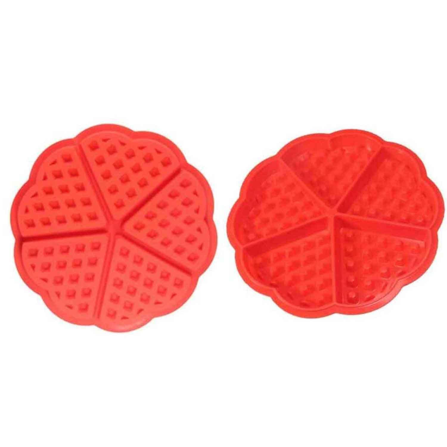 Waffle Kalıbı, Silikon, 5 Bölmeli, EPİNOX, Çikolata kalıpları, Silikon Kalıplar