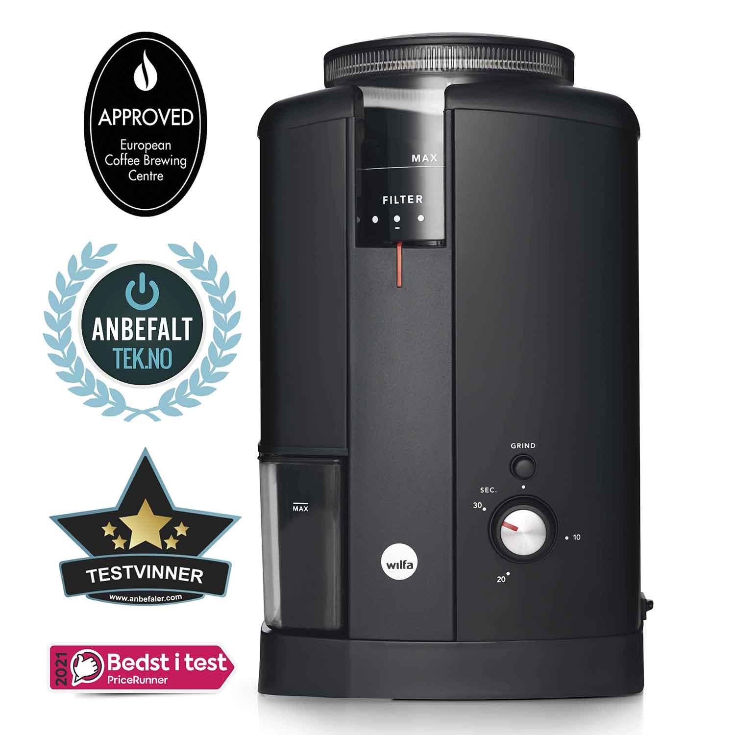 Wilfa Aroma Svart Konik Dişli Kahve Öğütücü, Wilfa, Kahve Değirmenleri