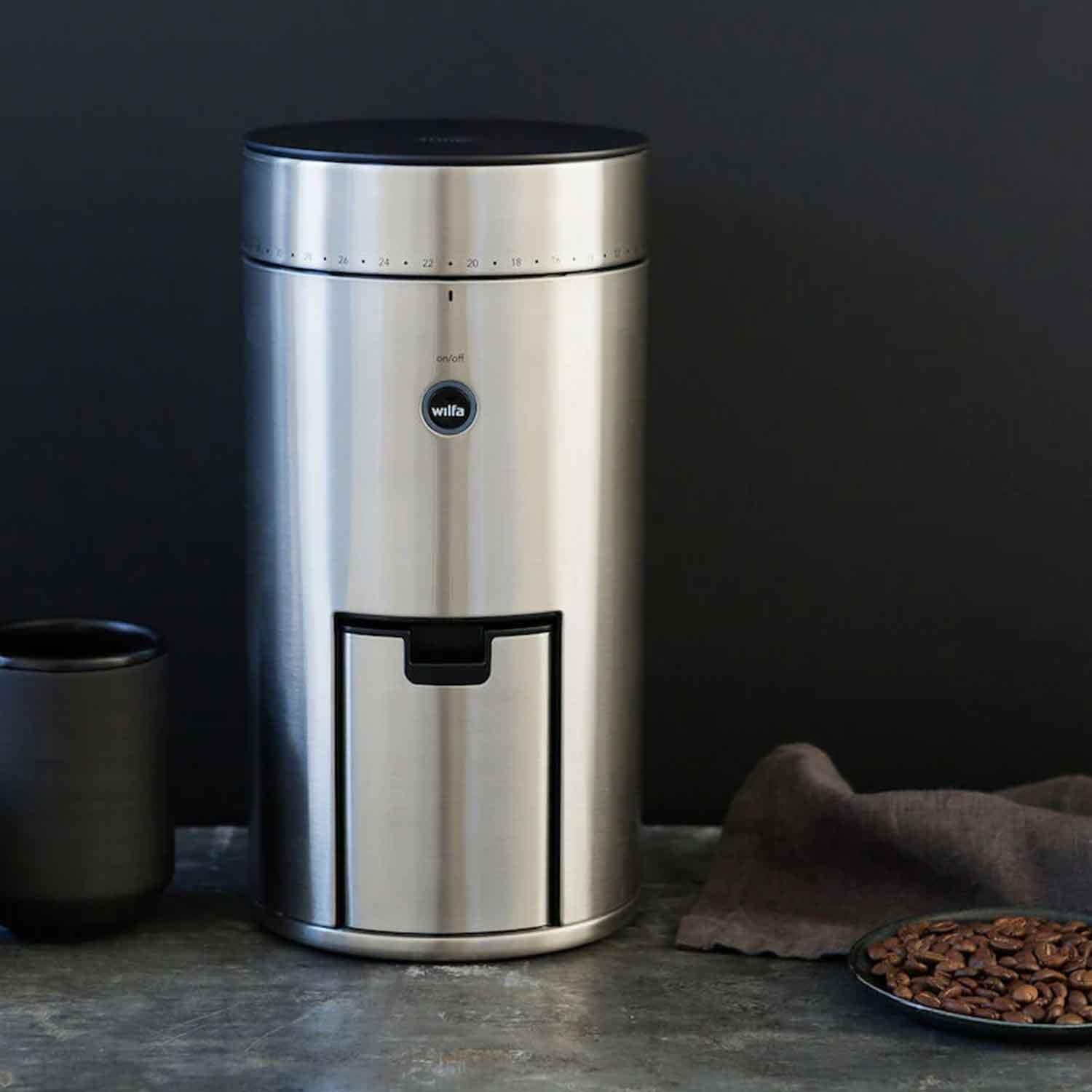Wilfa Uniform Flat Dişli Kahve Öğütücü, 58 mm, Gümüş, Wilfa, Kahve Değirmenleri