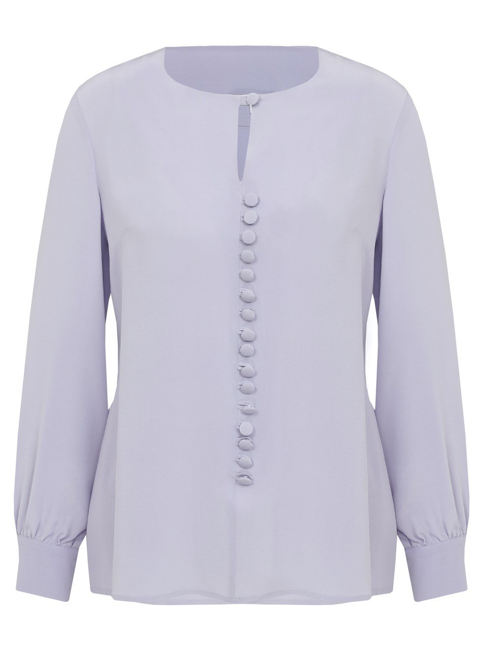 Legend Silk Blouse in Lilac Colour