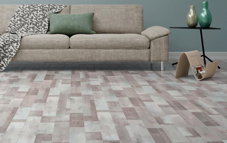 Çamsan Modern Derzli Mavi Çam Laminat Parke