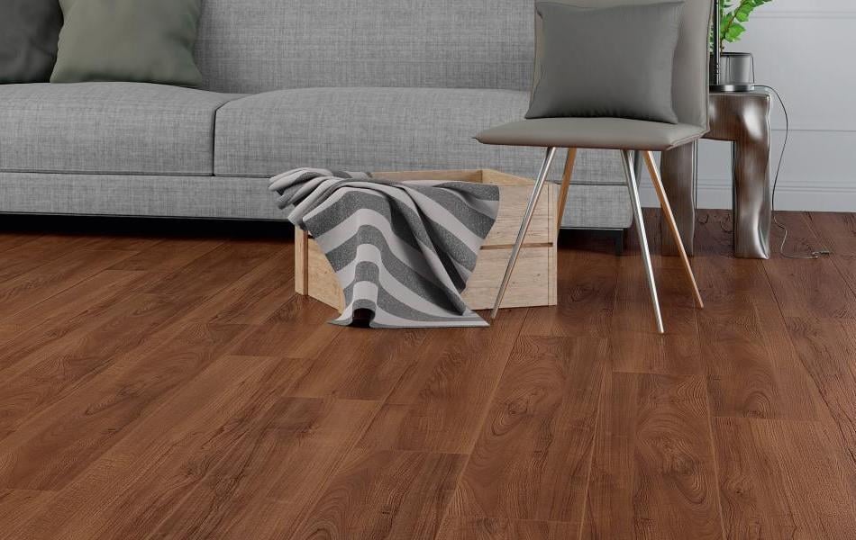 ÇAMSAN PLATİNUM 10mm AMERİKAN CEVİZ LAMİNAT PARKE