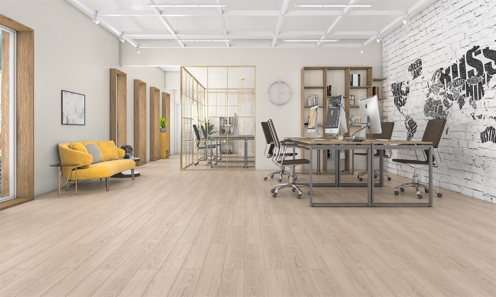 Floorpan Natural Derzli Laminat Parke 10mm Kum Meşe