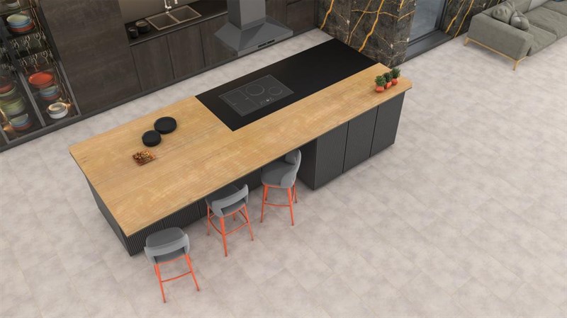 Floorpan Stone Laminat Parke 8mm Bej Beton