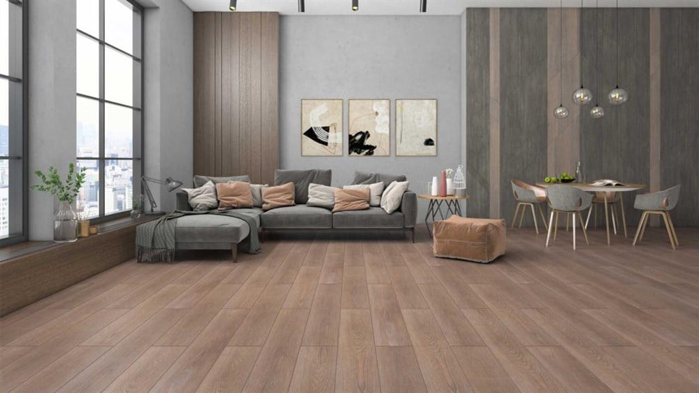 Floorpan Sunex 8mm Derzli Laminat Parke Bronz Meşe