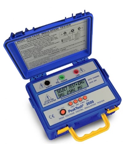 P2685 Yüksek Gerilim İzolasyon Megeri 10.000 V/600 GΩ