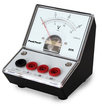 205-06 Analog Ölçü Aleti 0...3V/15V/30V DC