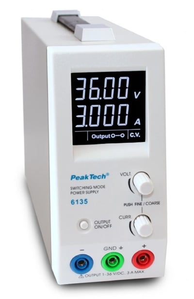 P6135 Switch Modlu Güç Kaynağı 100 W DC 1 - 36 V/0 - 3 A