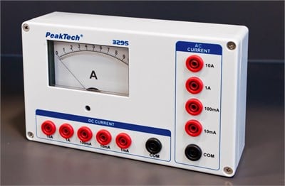 P3295 Analog Ampermetre - 0...1/10/100mA/1/10A AC/DC