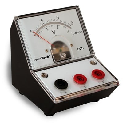 205-05 Analog Ölçü Aleti 0...3V/15V DC