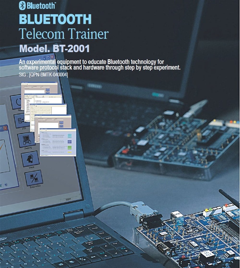 BT-2001 Bluetooth Gömülü Sistem Eğitim Seti