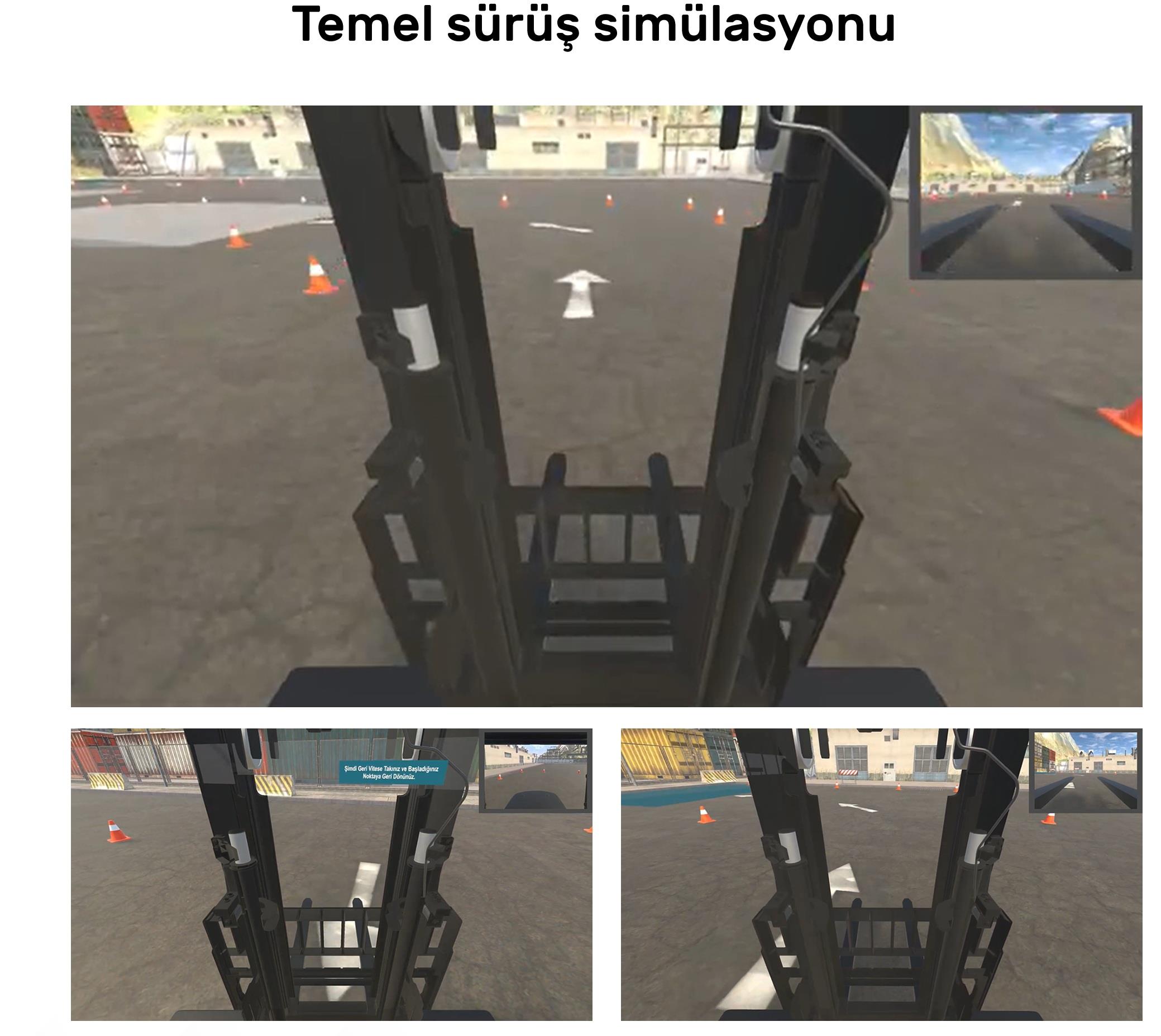 COK-FS100 Forklift Simülatör