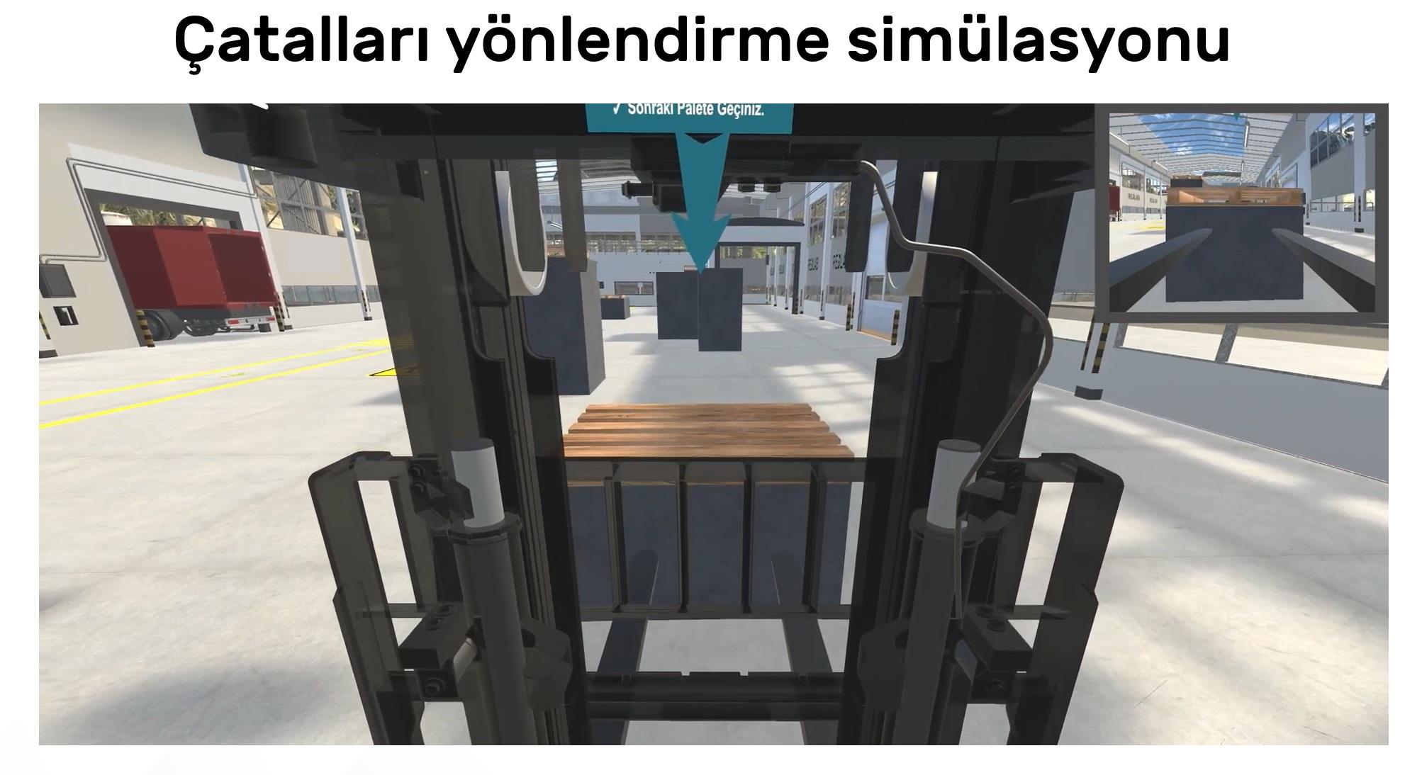 COK-FS100 Forklift Simülatör