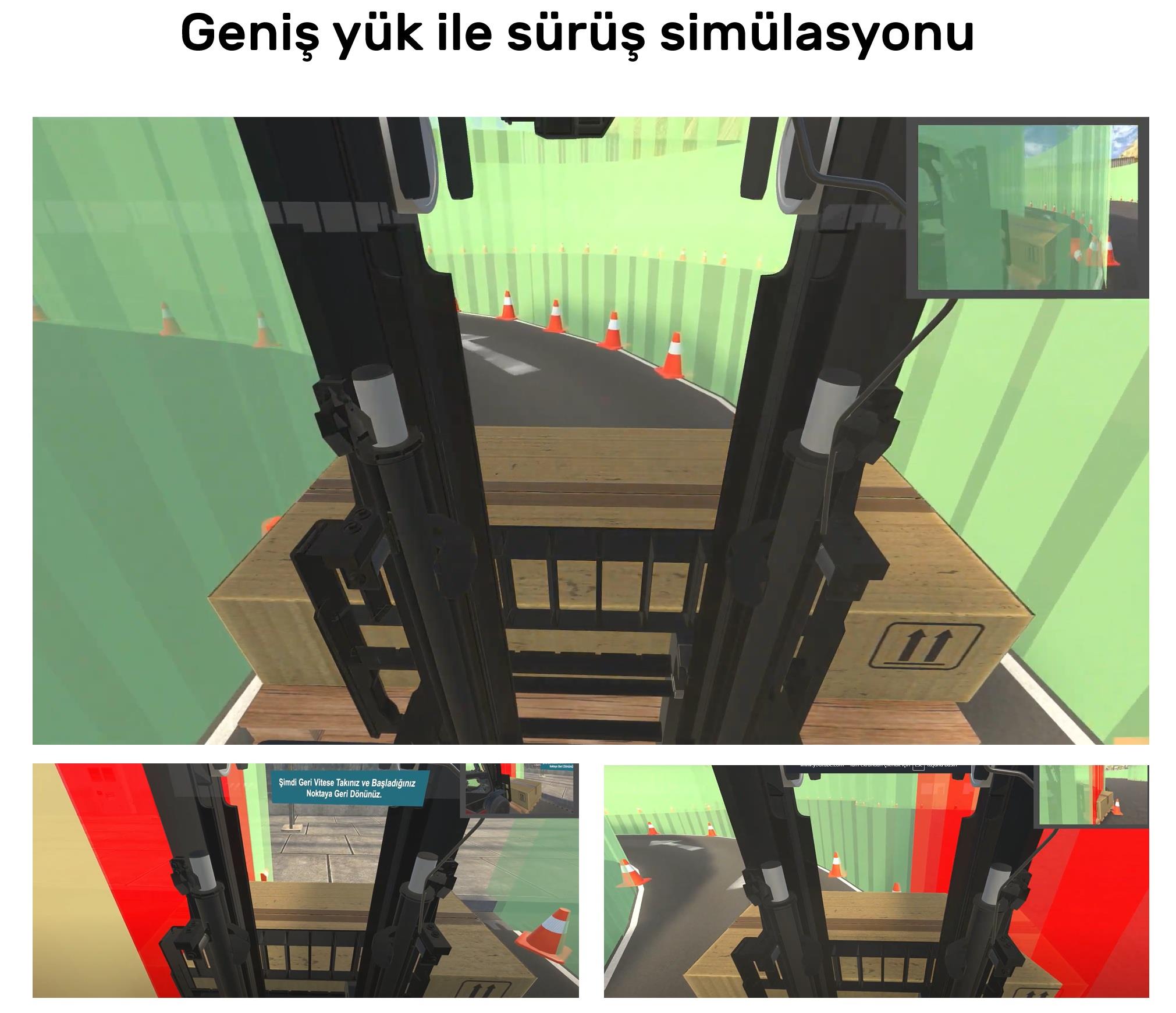 COK-FS100 Forklift Simülatör