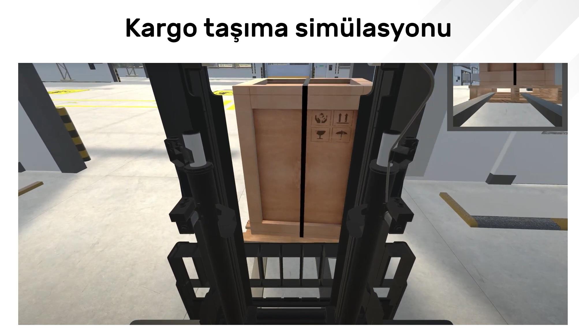 COK-FS100 Forklift Simülatör