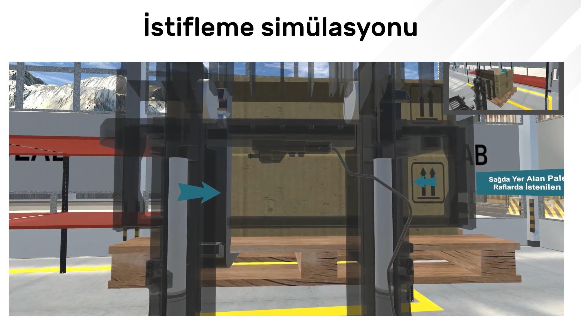 COK-FS100 Forklift Simülatör