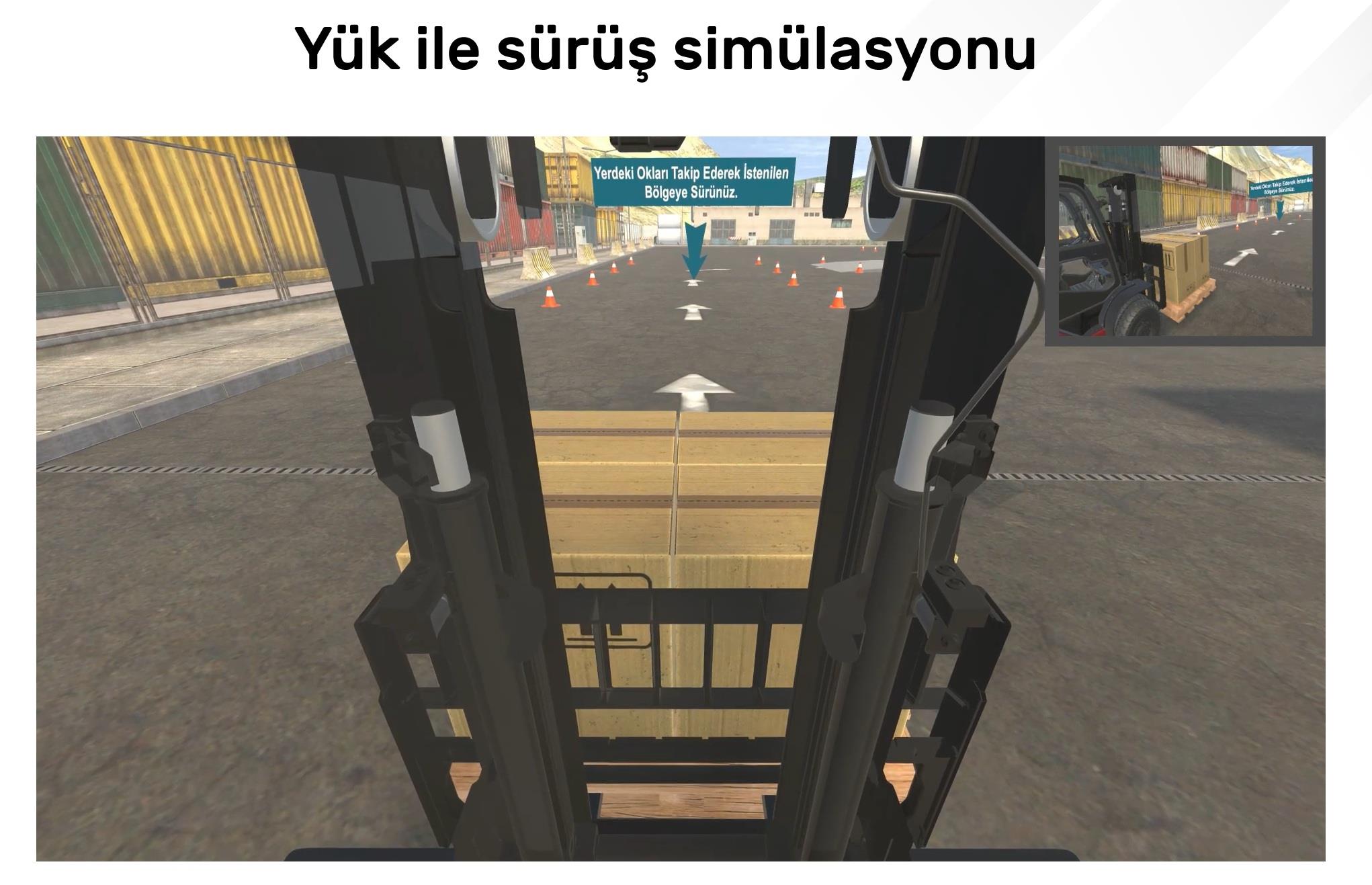 COK-FS100 Forklift Simülatör